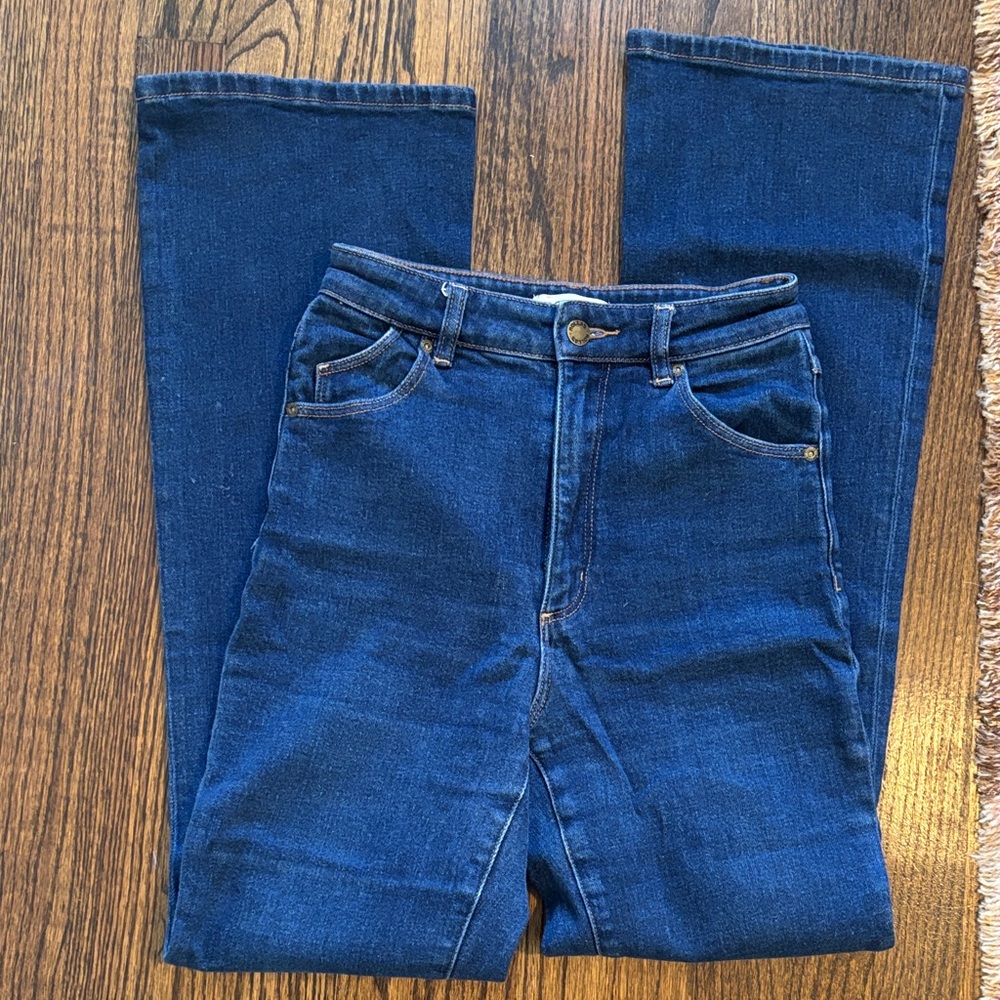 ROLLA'S Deep Blue Straight Leg Jeans